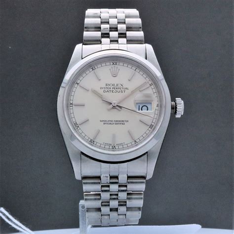 how much is a 2003 rolex oyster datajust|Rolex Datejust 36mm 16200.